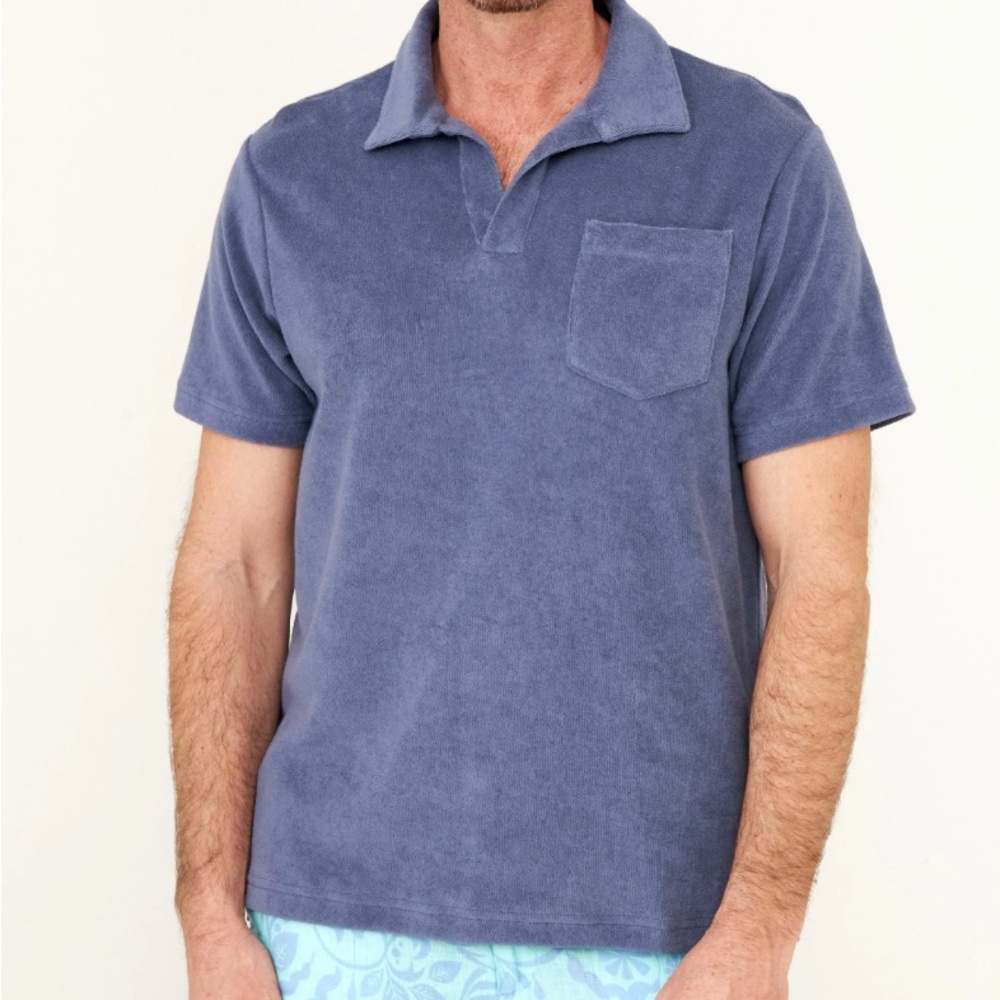 HIHO Terry cotton polo